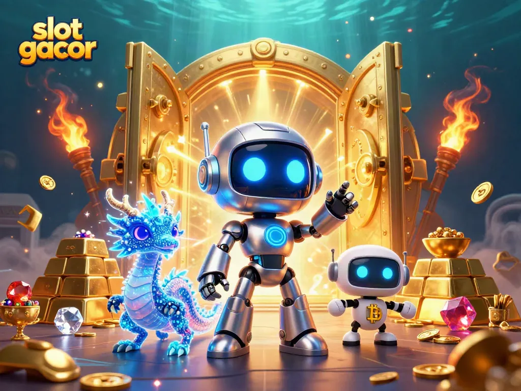 Spin the reels at slot gacor for thrilling jackpots and epic wins in a vibrant casino scene.