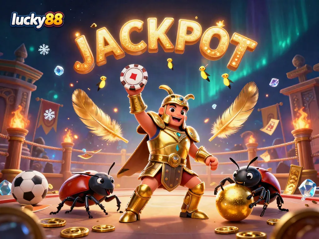 Engage with lucky88 and discover a packed scene of victory and celebration in a vibrant sports betting setting.