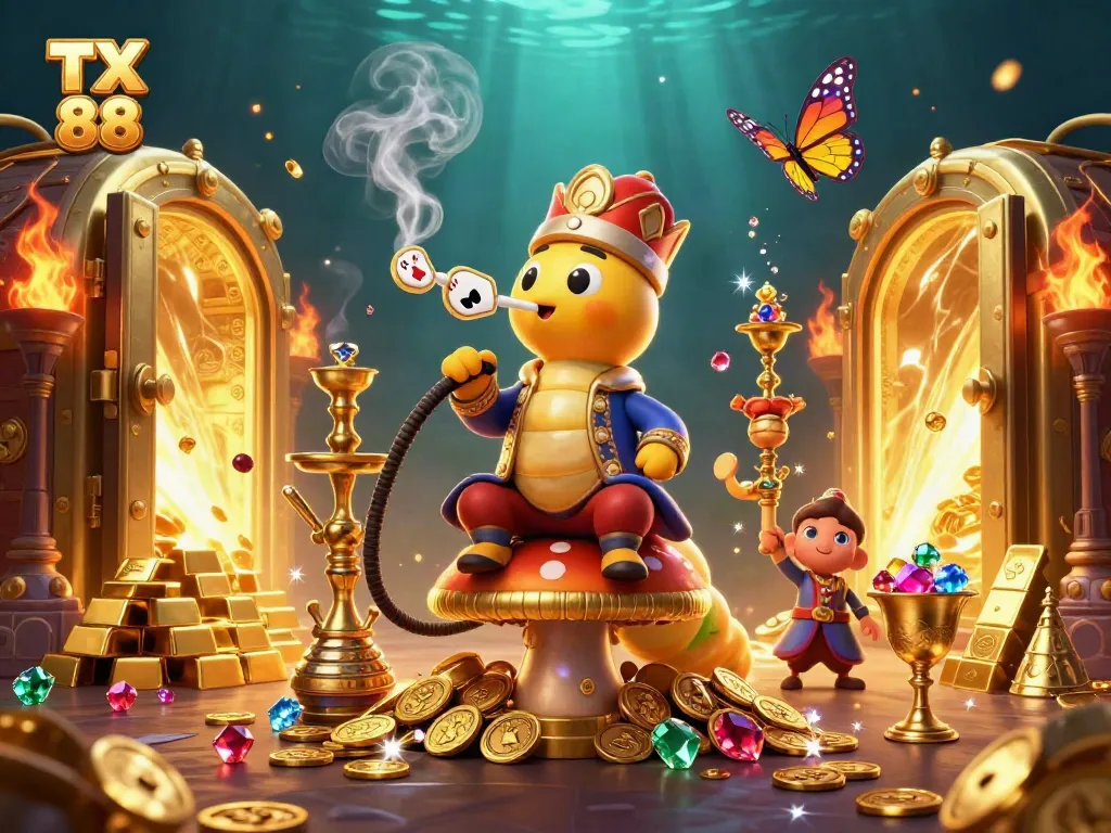 Experience the thrilling world of TX 88 with dynamic casino action, vibrant treasures, and exciting game elements.