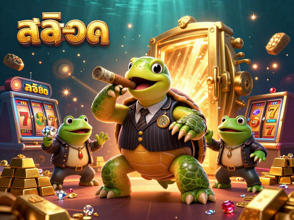 Experience thrilling สล็อต gameplay with vivid characters and dazzling casino elements in this digital masterpiece.