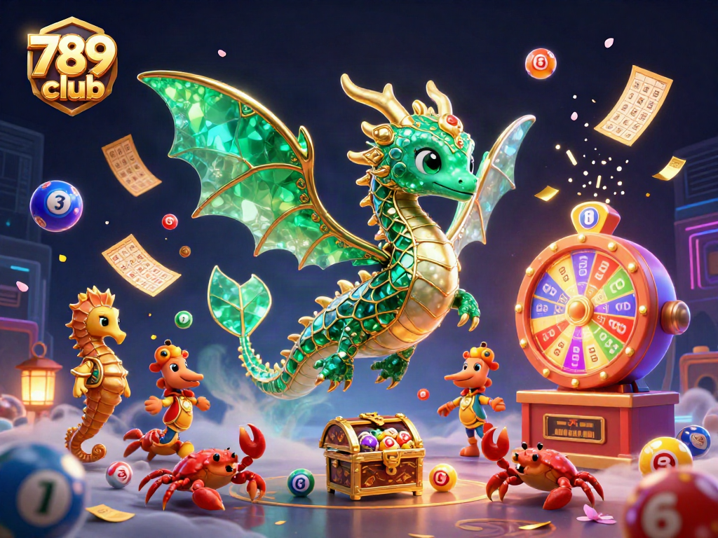 Engage with exciting prizes at 789 club through vibrant lottery games and dynamic spinning elements.